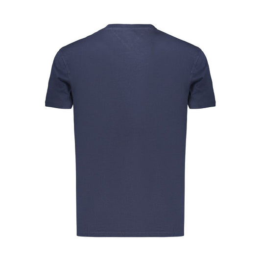 Blu Cotton Mens T-Shirt