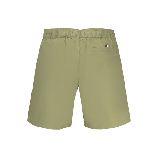 Green Polyester Men's Boxer