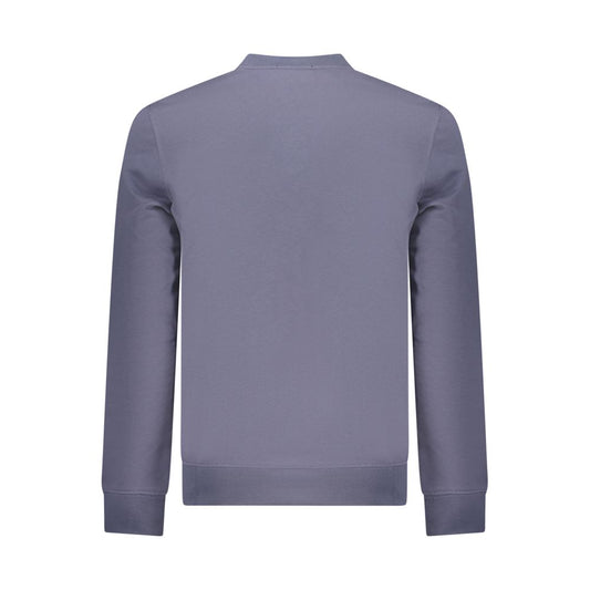 Blue Cotton Men's Sweatshirt