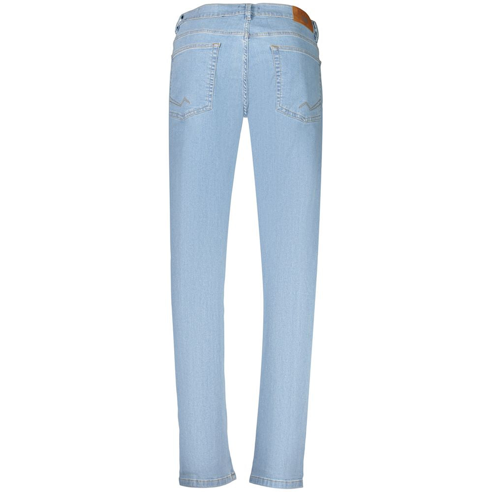 Blue Cotton Men's Jean