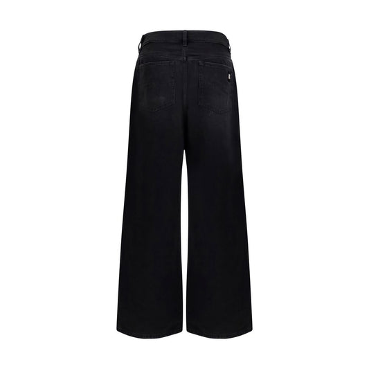 Black Cotton Jeans Denim