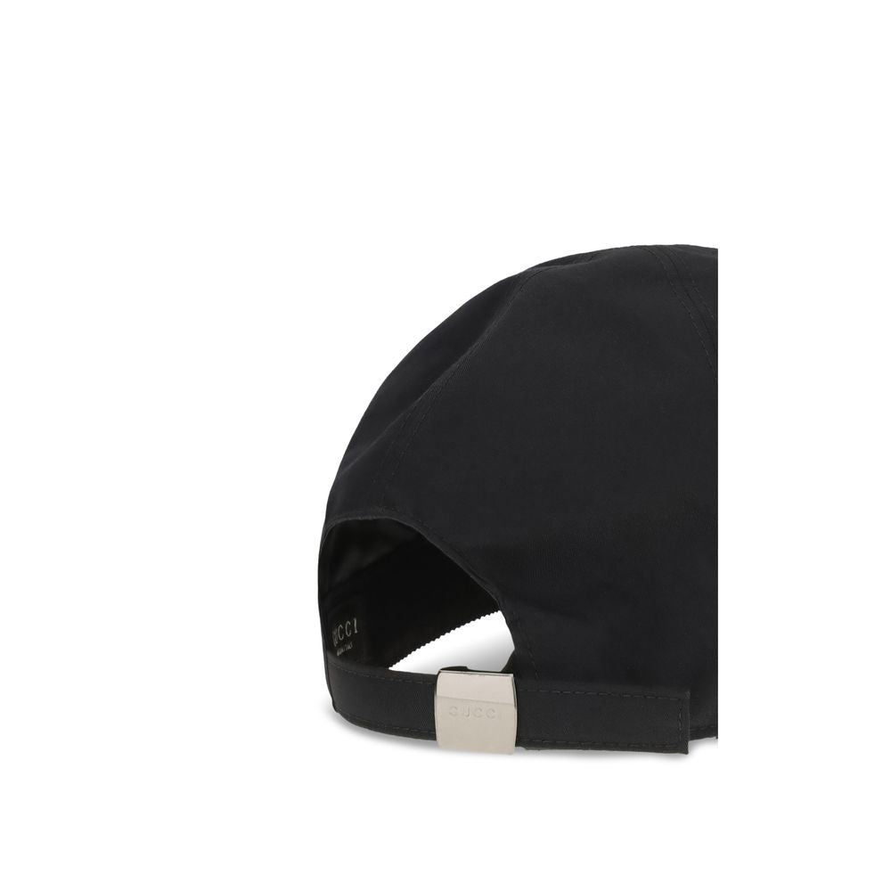 Black Cotton Cap (Baseball Hat)