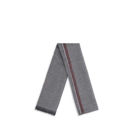 Gray Cashmere Scarf