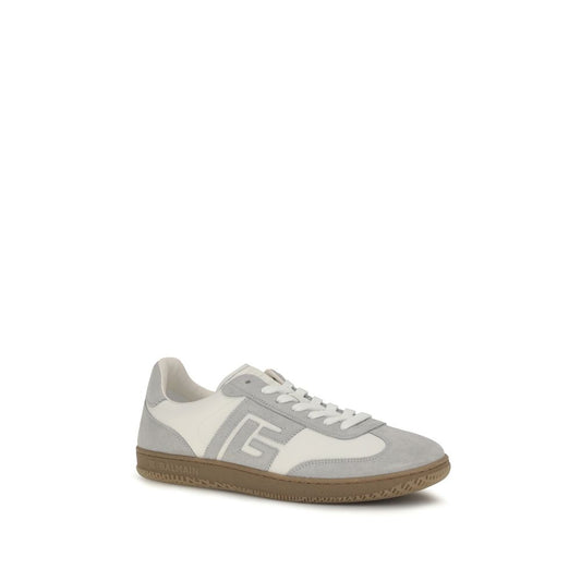 White Calf Leather Bos Taurus Athletic Sneakers