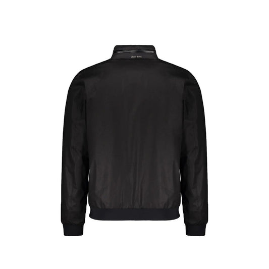 Black Cotton Shell Jacket