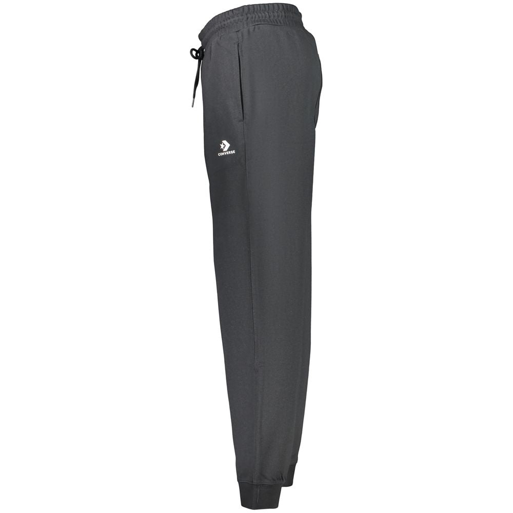 Black Cotton Men's Pant