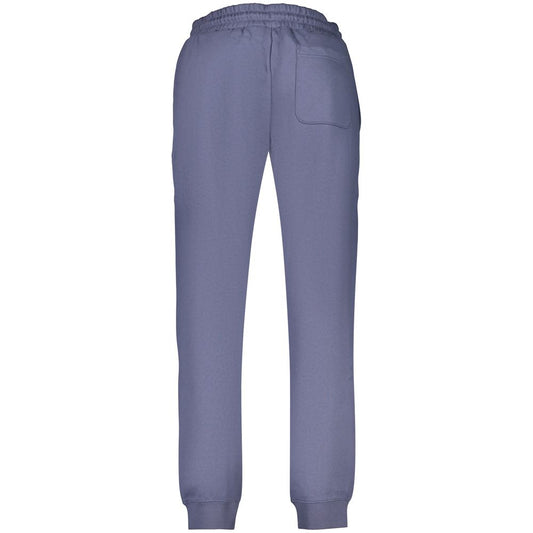 Blue Cotton Men's Trouser