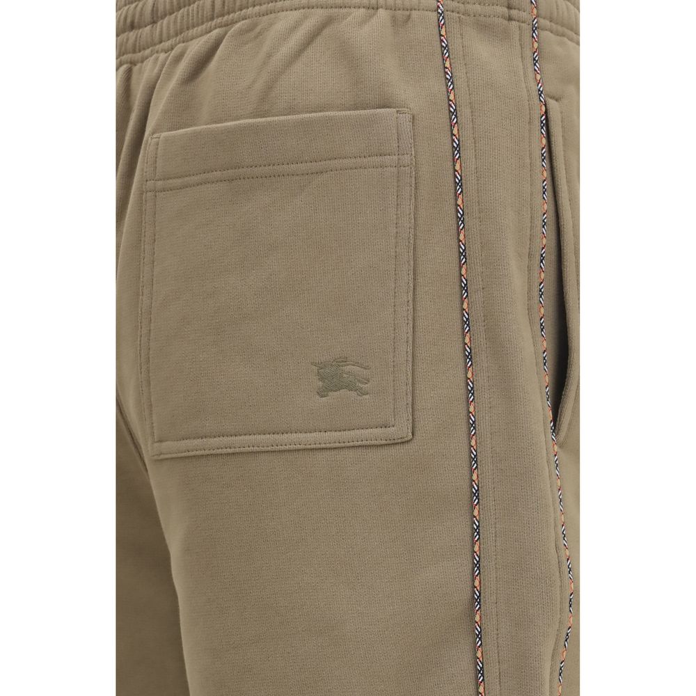 Brown Cotton Bermuda Shorts