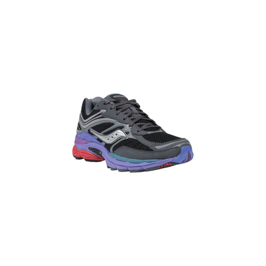 Black Synthetic Athletic Sneakers