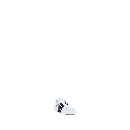 White Calf Leather Bos Taurus Athletic Sneakers