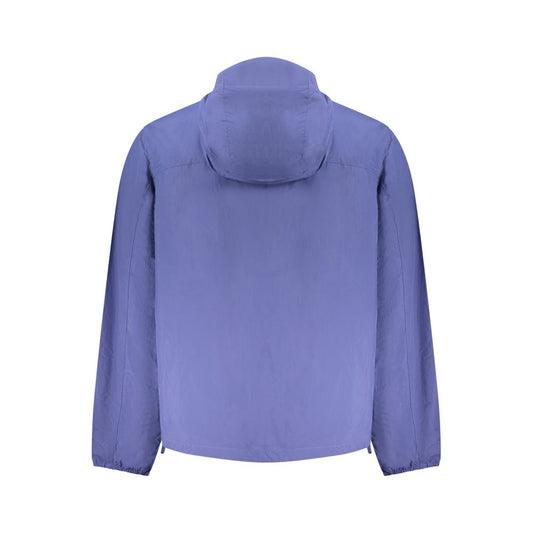 Blue Polyamide Men's Jacket