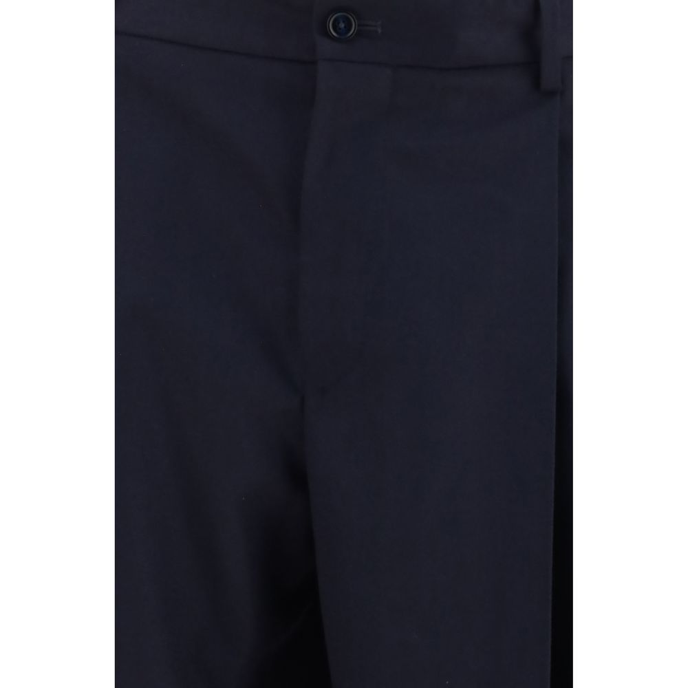 Blue Wool Oves Aries Dress Pants
