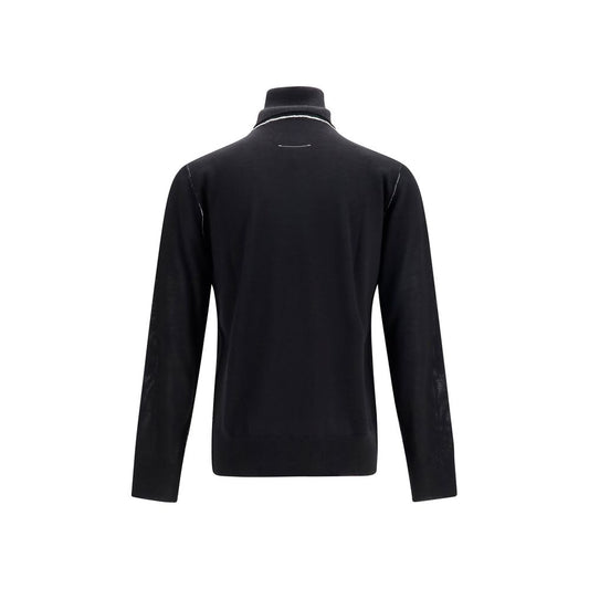 Black Wool Oves Aries Turtleneck