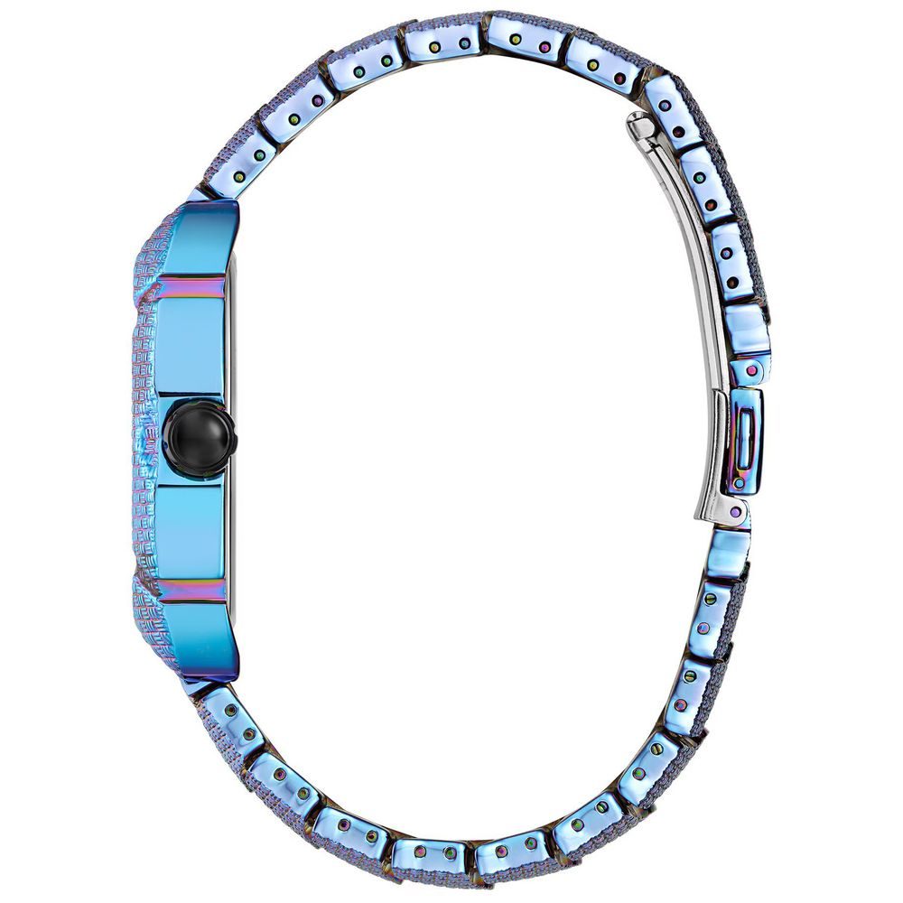 Blue Stainless Steel Bracelet Watch