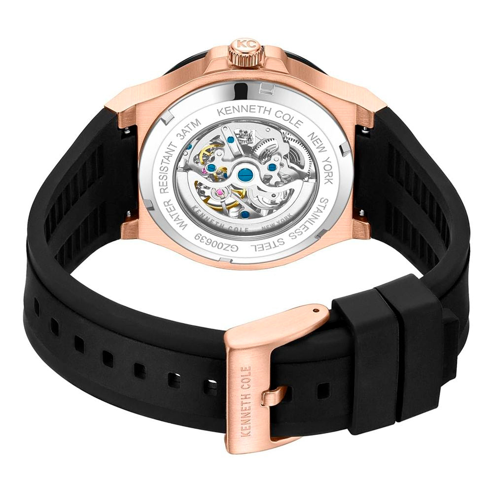 Black Synthetic Dress Watch