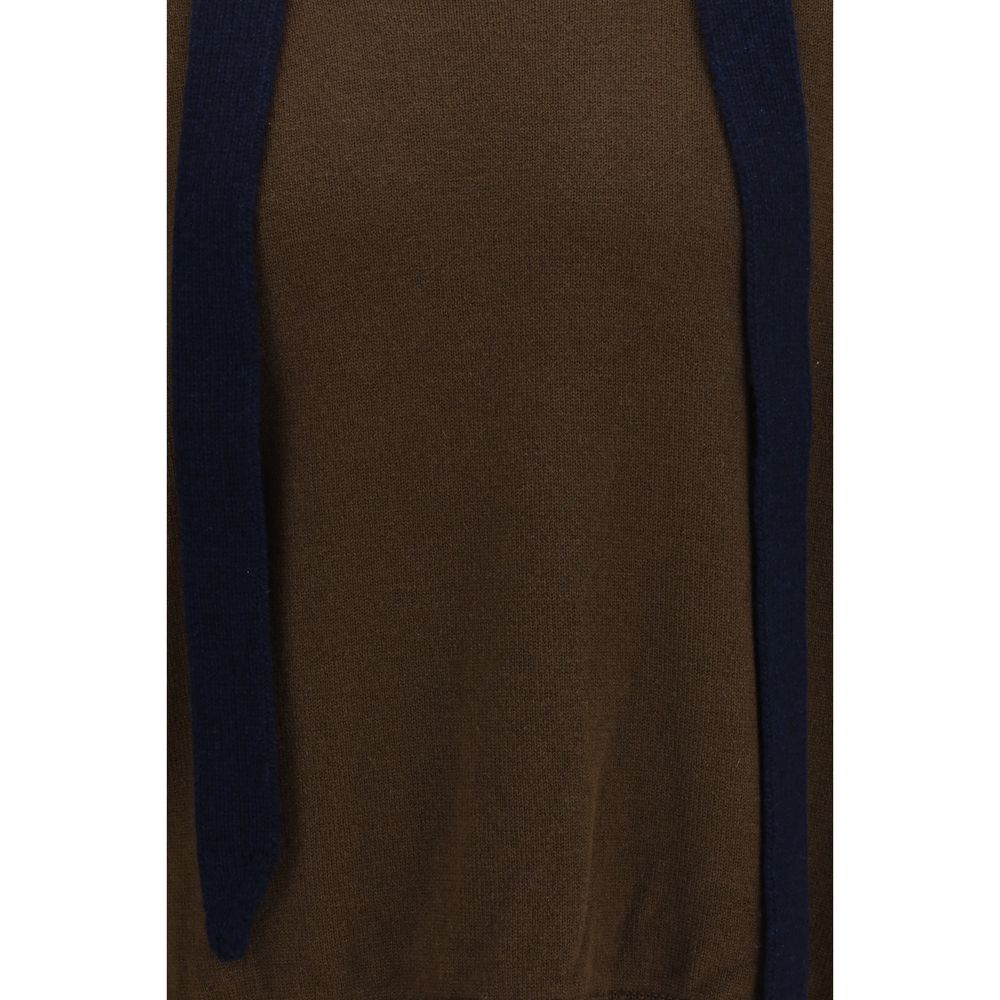 Brown Wool Oves Aries Sweatshirt