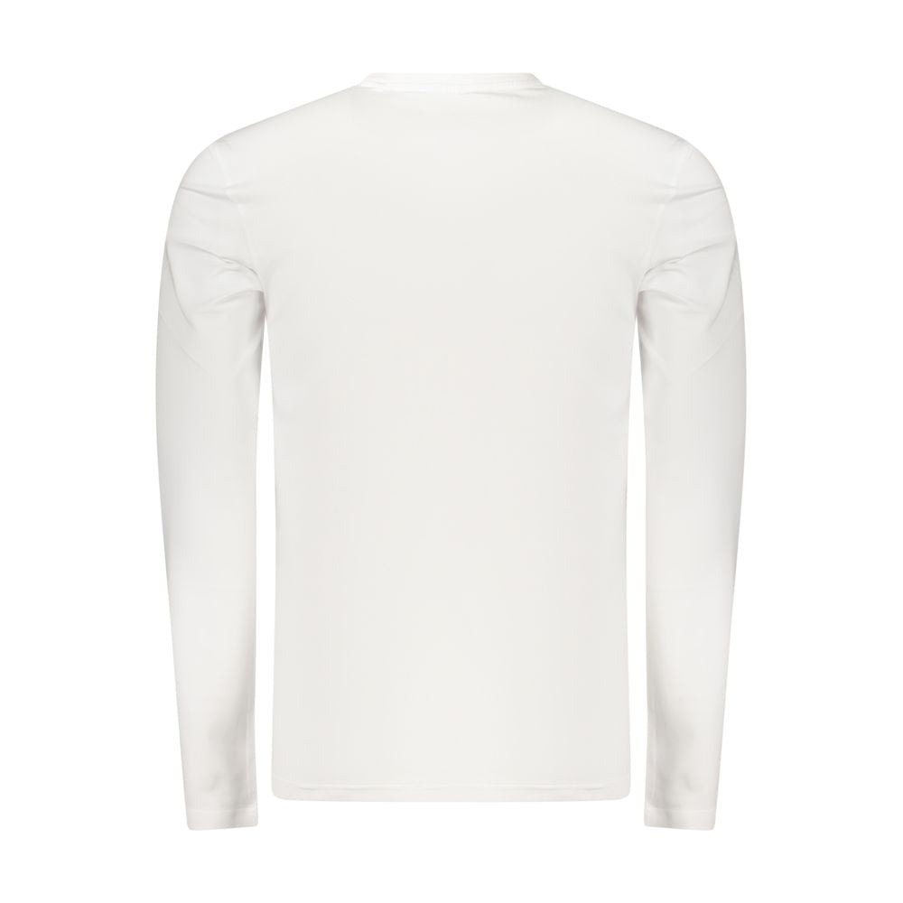White Cotton Men's T-Shirt