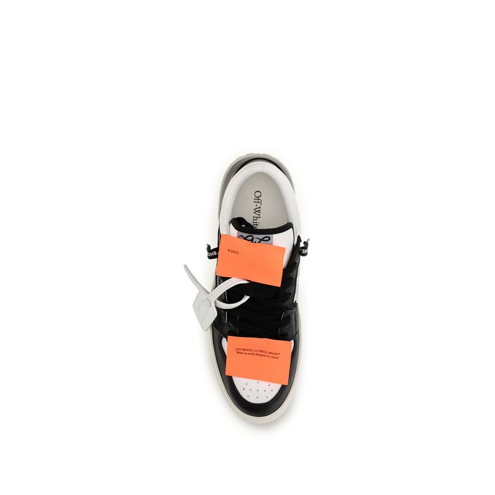 Multicolor Calf Leather Bos Taurus Low Top Sneakers