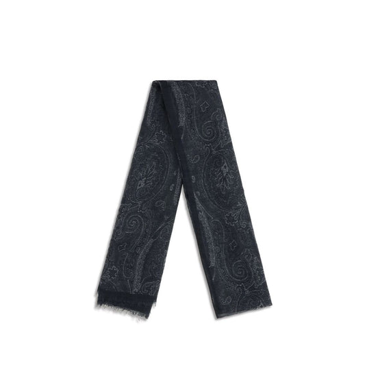 Black Modal Scarf