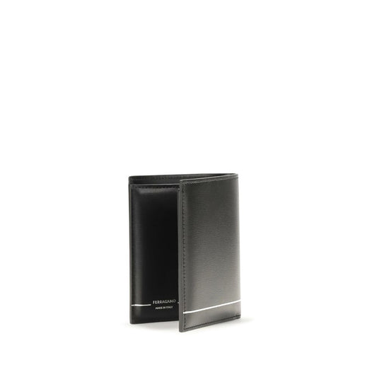 Black Calf Leather Bos Taurus Wallet