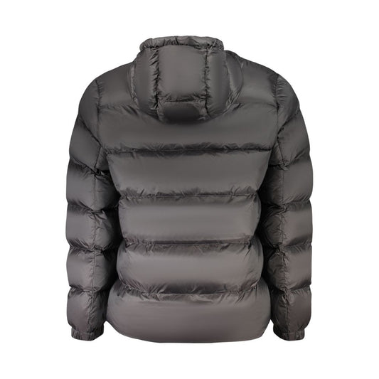 Black Nylon Men's Jacket