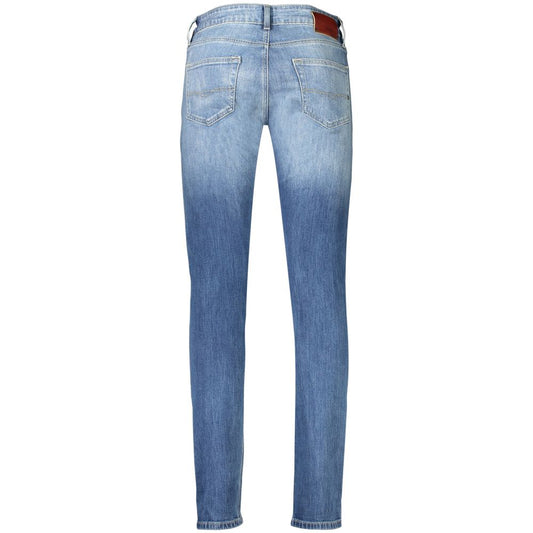 Blue Cotton Mens Jean