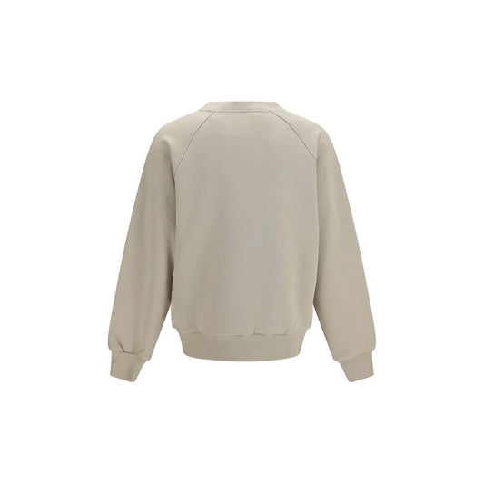 Beige Polyester Sweatshirt