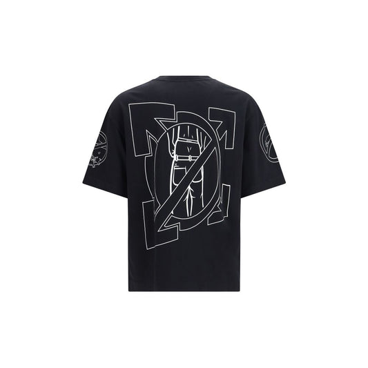Black Cotton T-Shirt