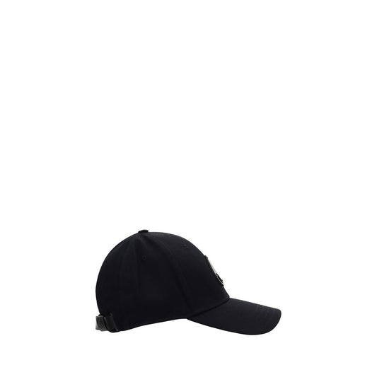 Black Cotton Cap (Baseball Hat)