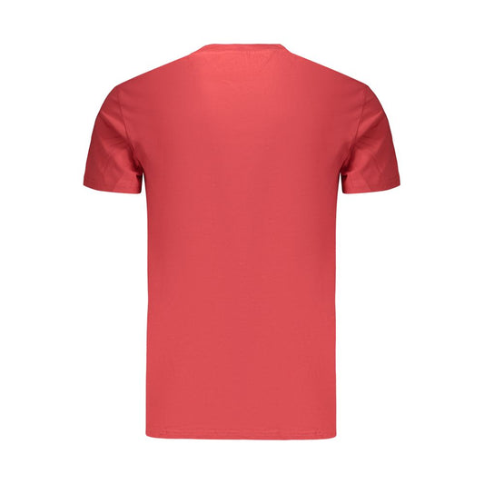 Red Cotton Men's T-Shirt