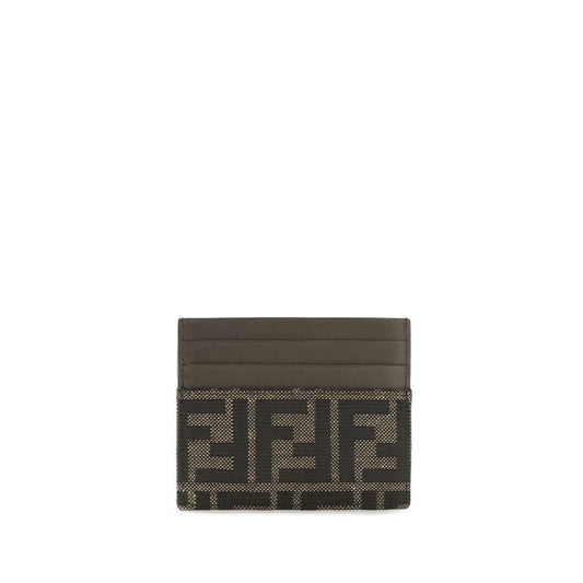 Brown Polyester Wallet