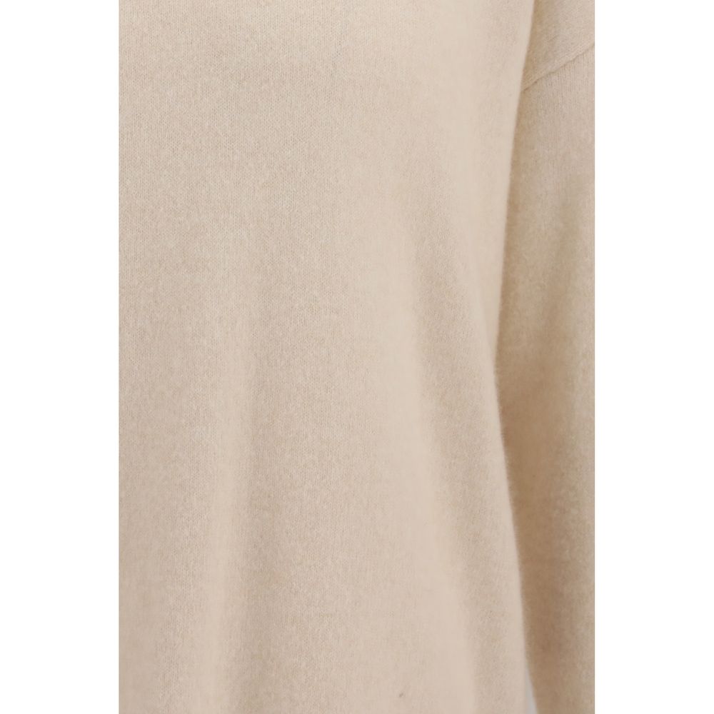 Beige Cashmere Sweater