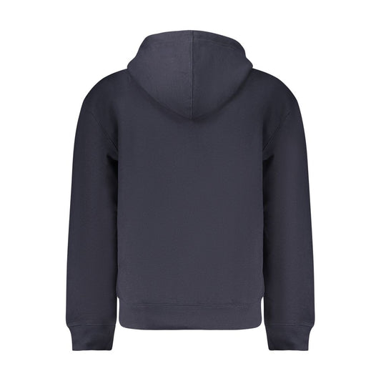 Blue Cotton Men's Sweatshirt