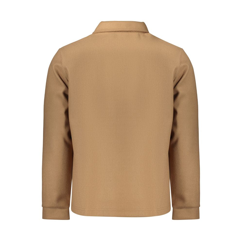 Brown Cotton Men's Shirt