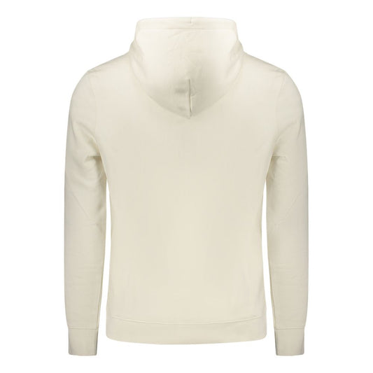 White Cotton Men's Sweatshirt
