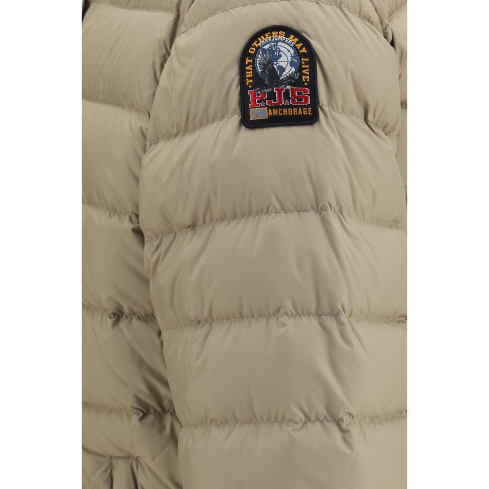 Bicolor Polyamide Full-Length Jacket