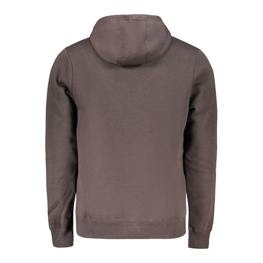 Brown Cotton Men's Sweatshirt