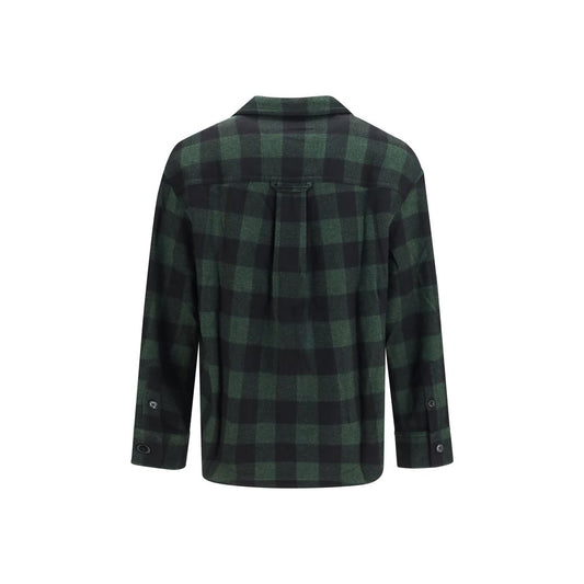 Bicolor Wool Oves Aries Full-Length Jacket