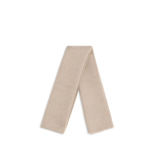 Beige Wool Oves Aries Scarf