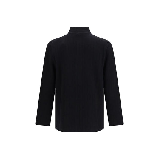 Black Wool Oves Aries Full-Length Jacket