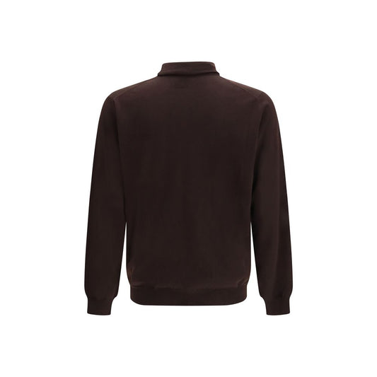 Brown Wool Oves Aries Sweatshirt
