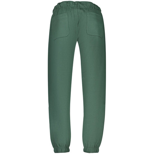 Green Cotton Men's Trousers