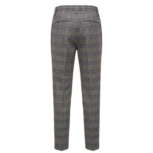 Green Cotton Men Pants