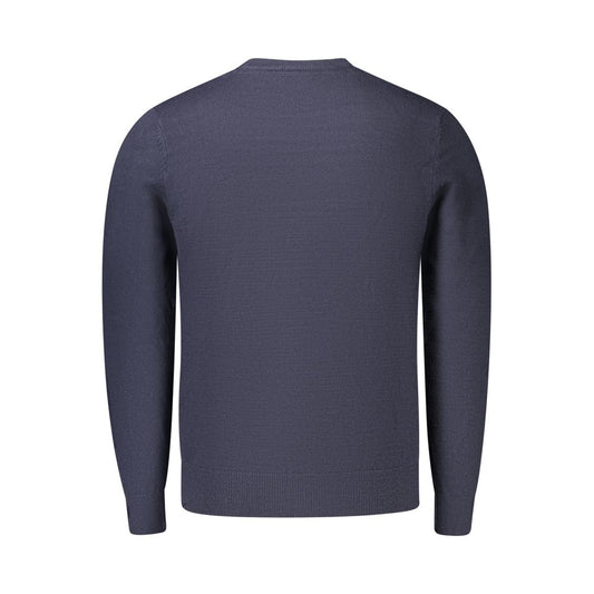 Blue Acrylic Men's Sweater