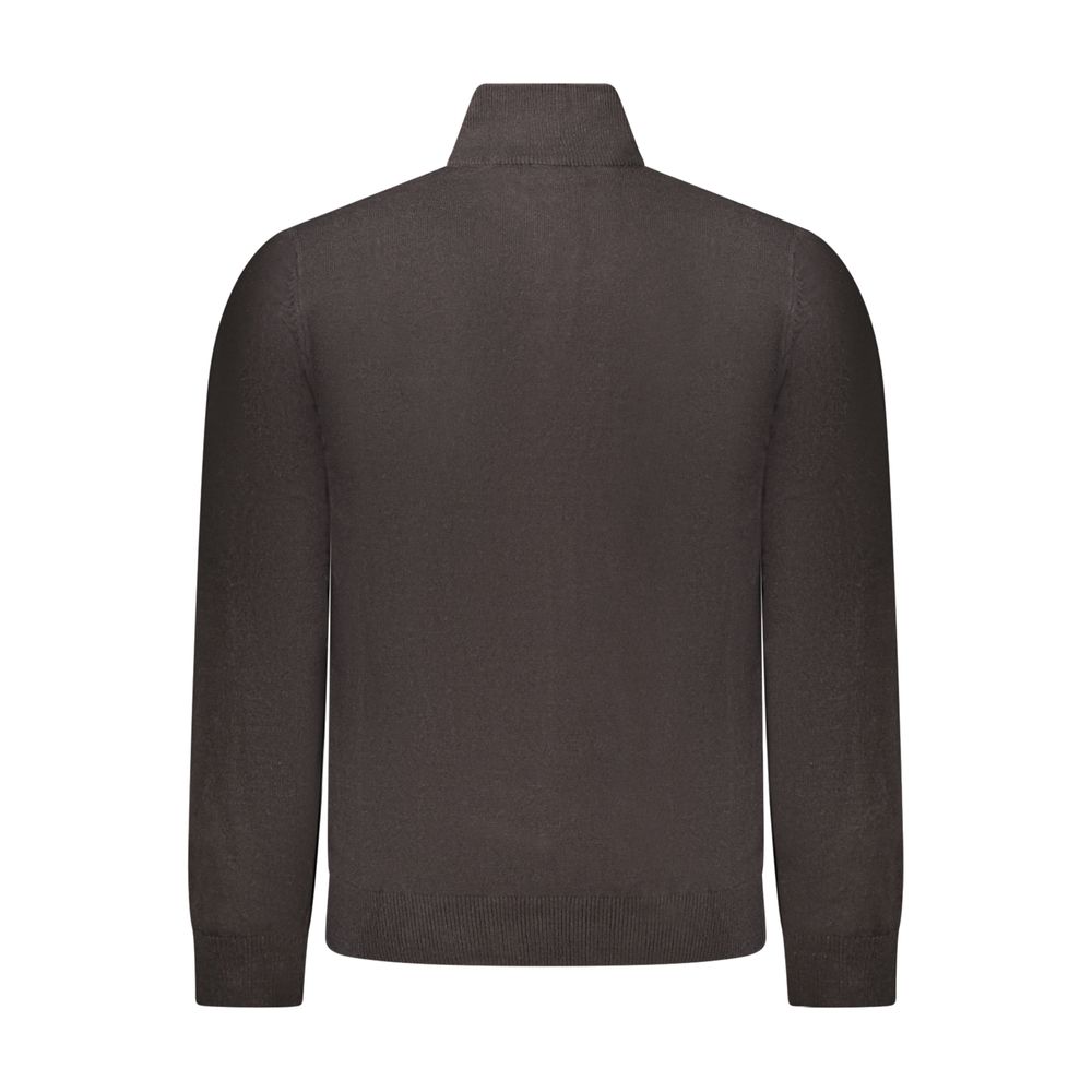 Black Acrylic Men's Sweater