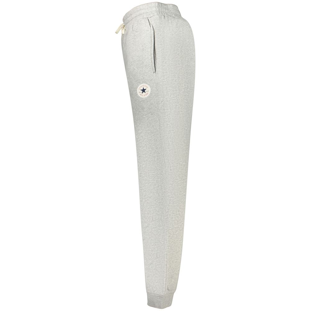 Gray Cotton Men's Trousers