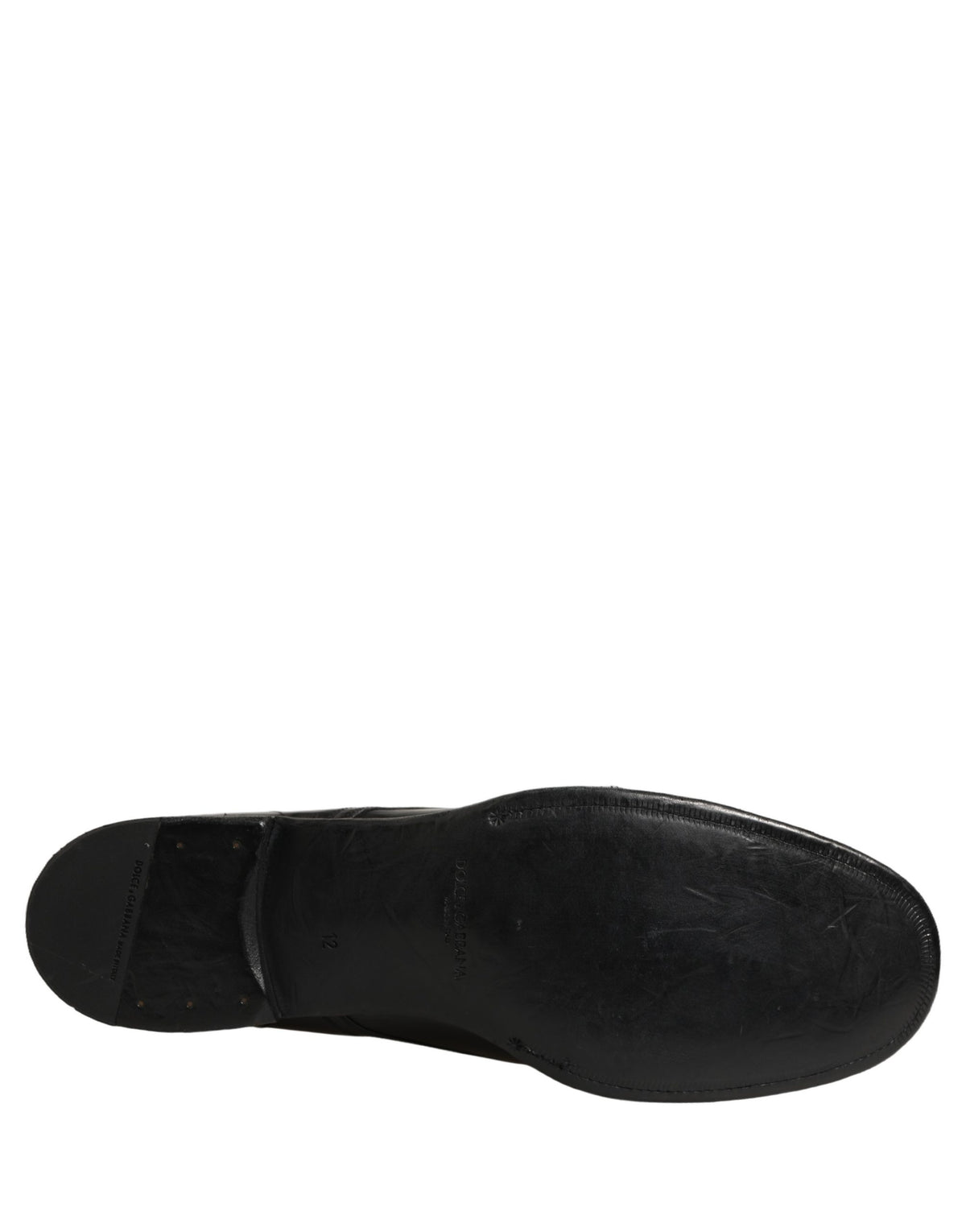 Black Calfskin Leather Derby Men Dress Shoes