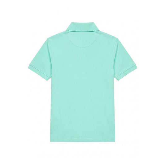 Green Cotton Men's Polo-Shirt