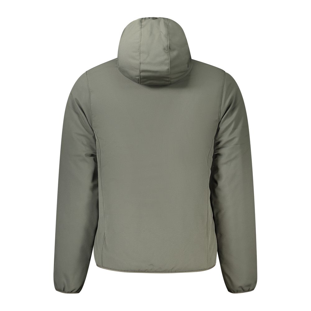 Verde Poliestere Uomo Giubbotto