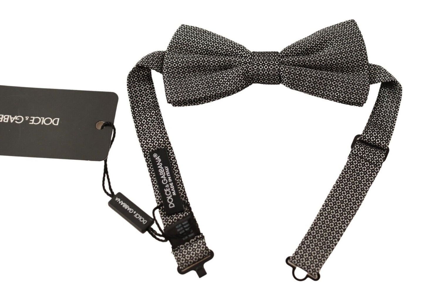 Multicolor Patterned Adjustable Neck Papillon Bow Tie